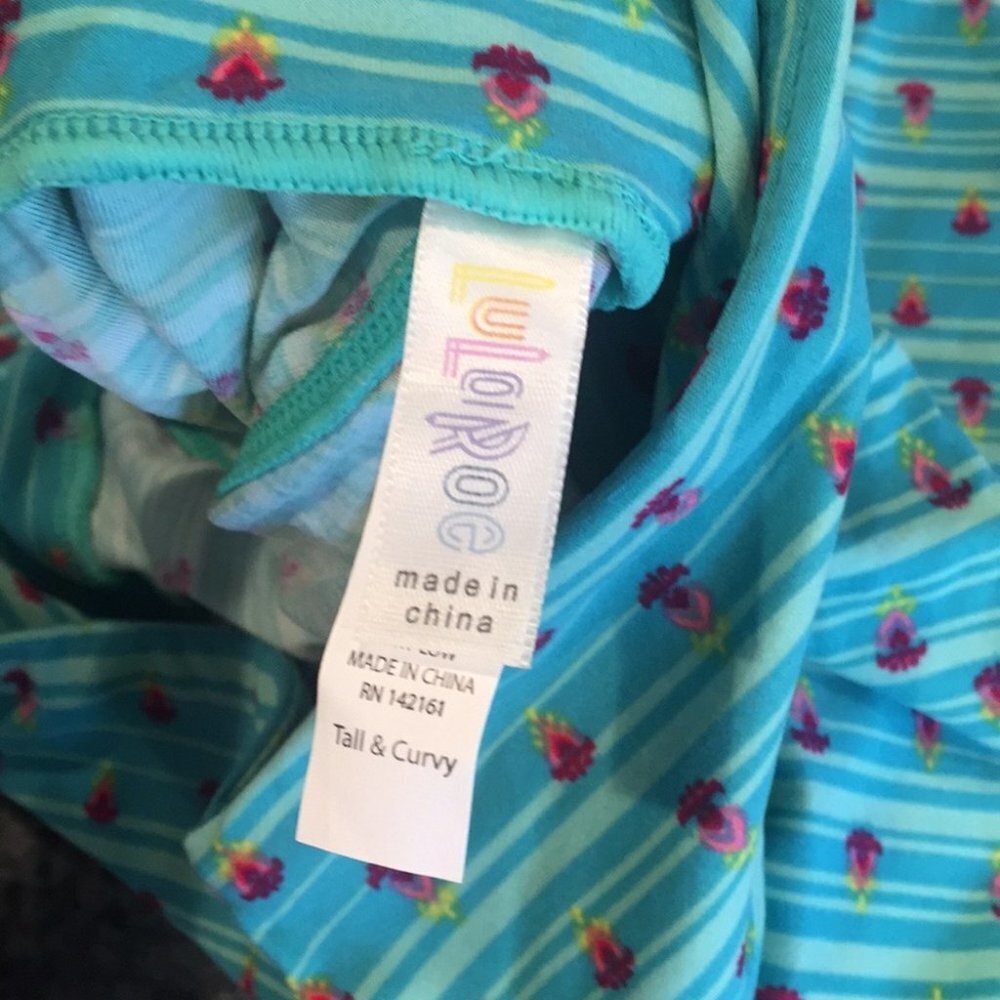 TC NWOT‎ LuLaRoe Leggings F03 3186 - Picture 3 of 3
